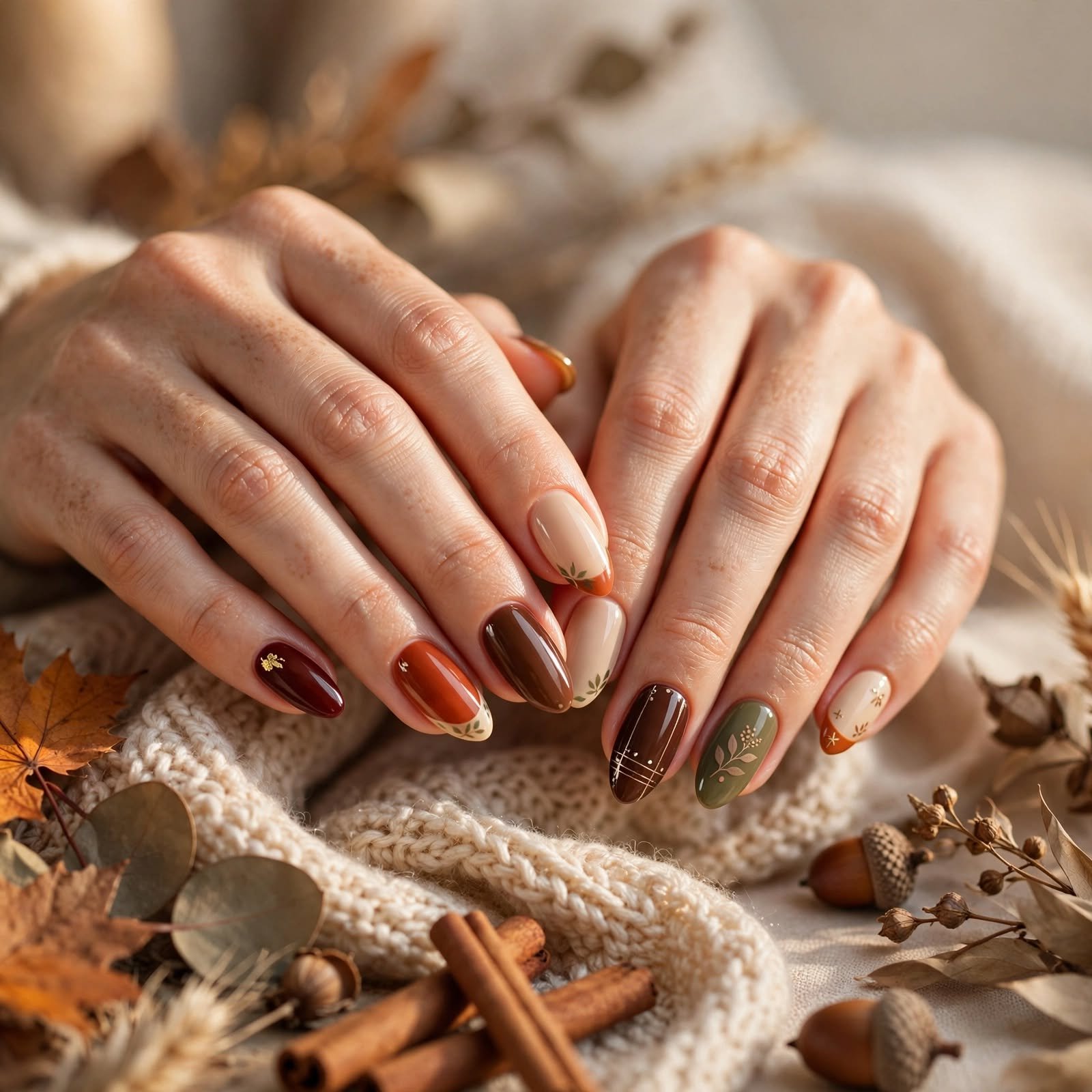 fall nails cover photo